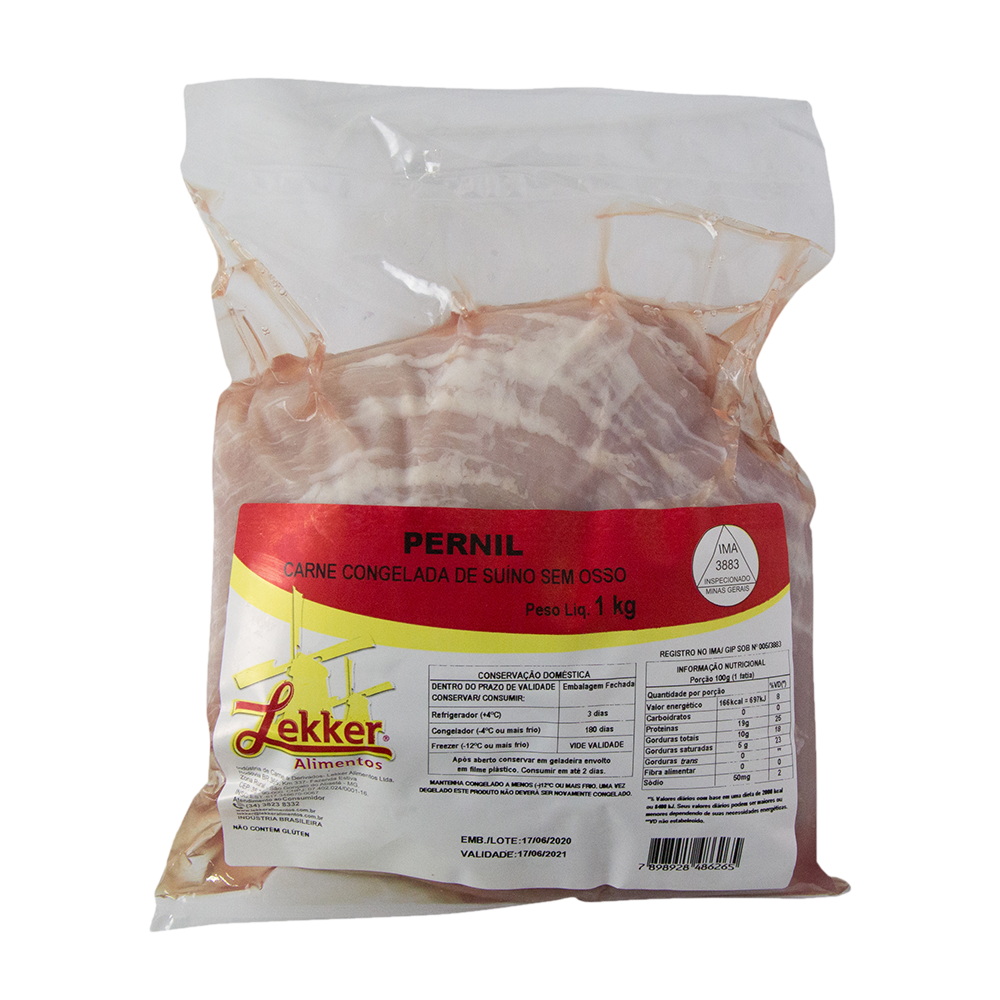 pernil congelado