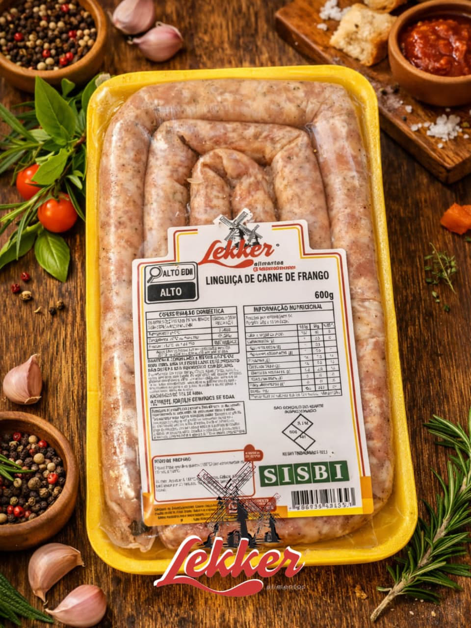 Linguiça de Frango Tradicional