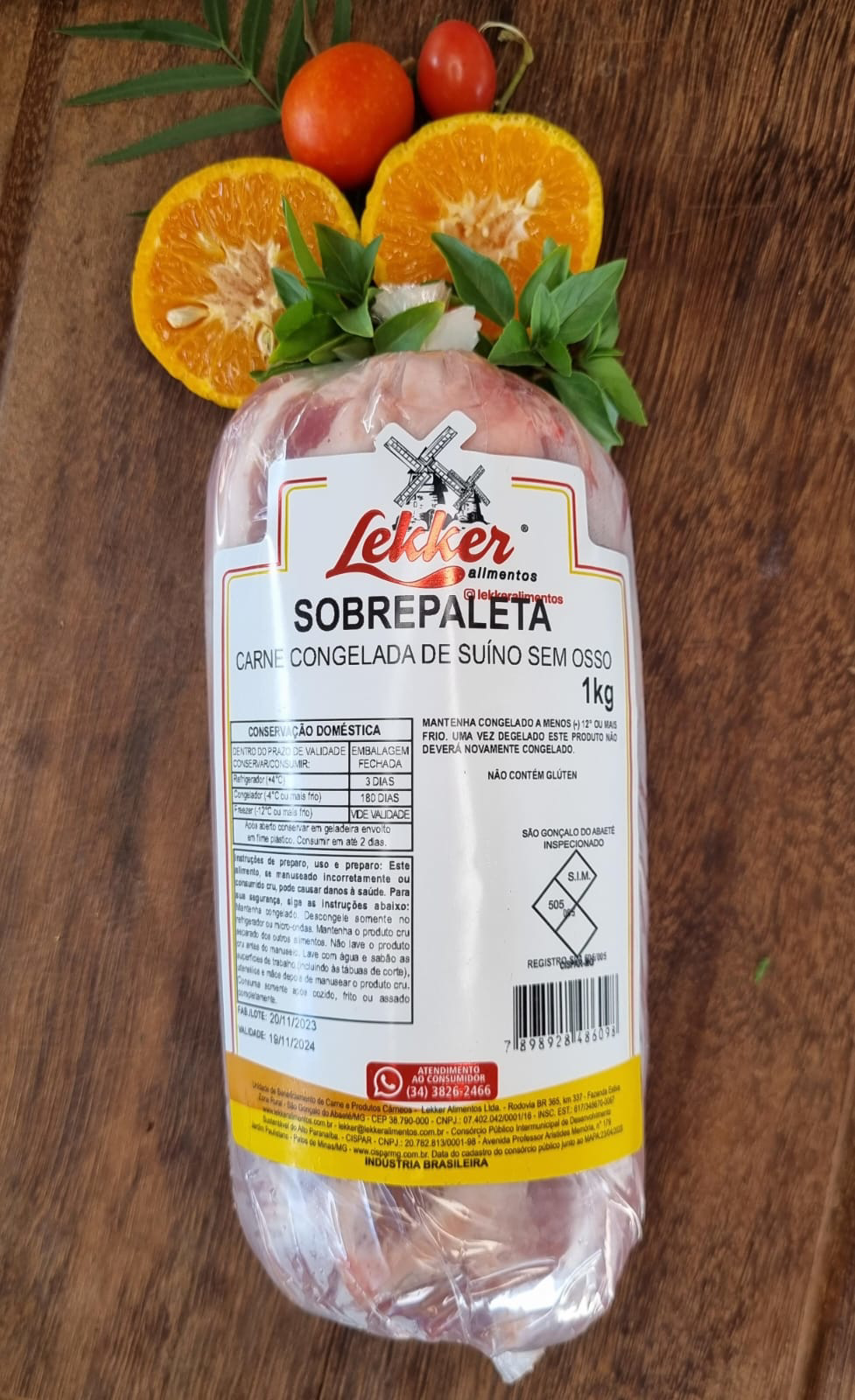 Costelinha congelada