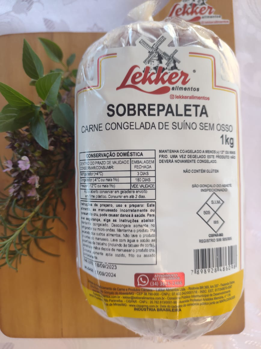 Sobrepaleta Suína Congelada