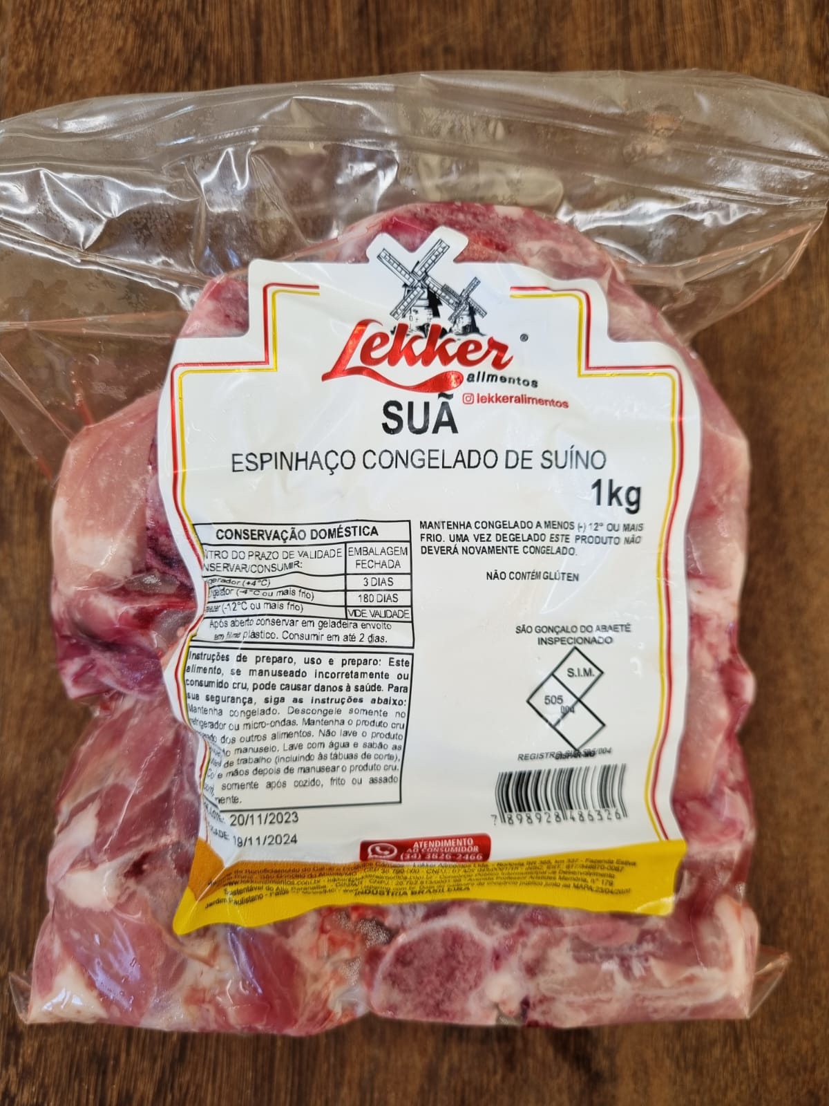 Suã Suína Congelada