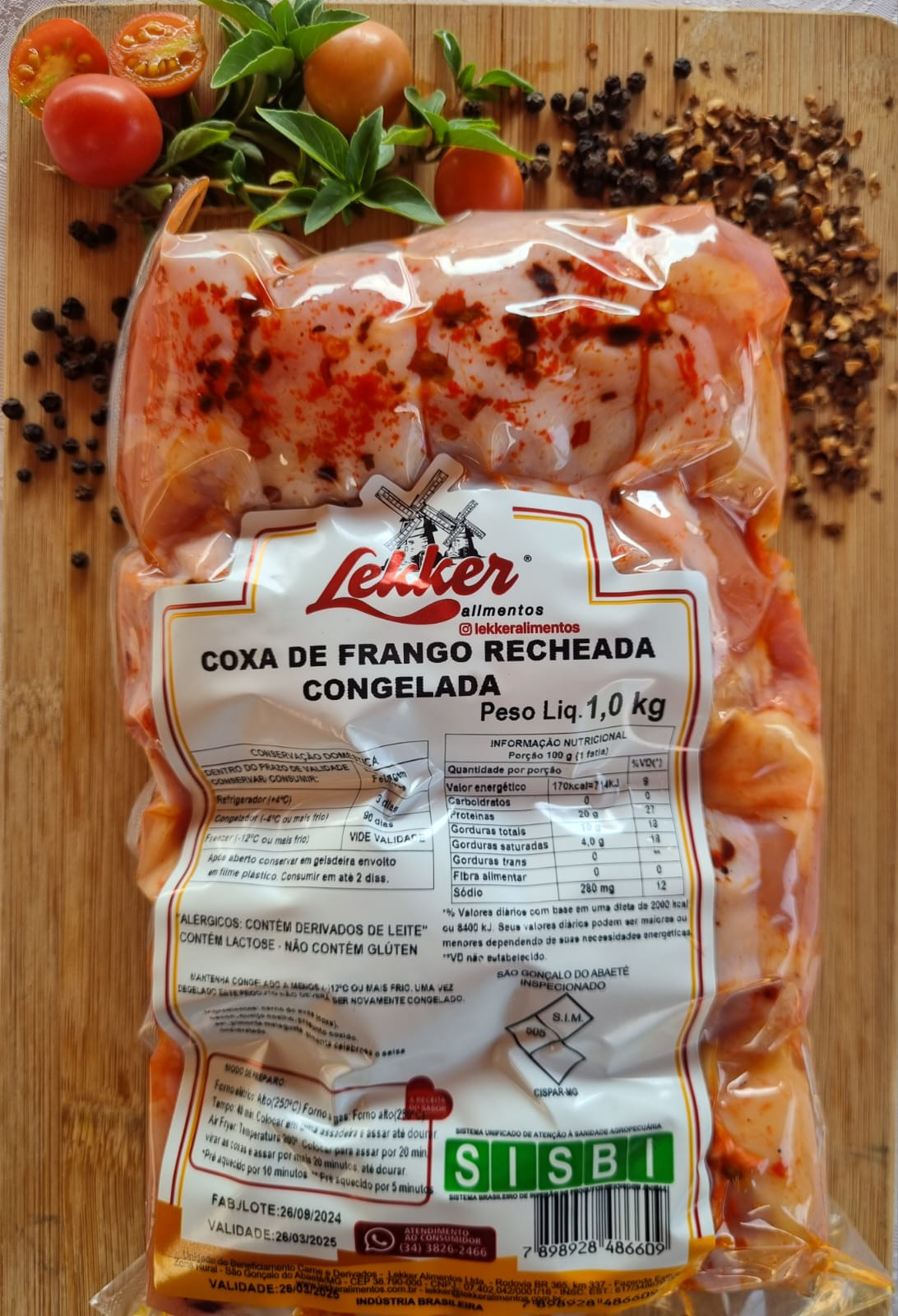 Coxa de Frango Recheada